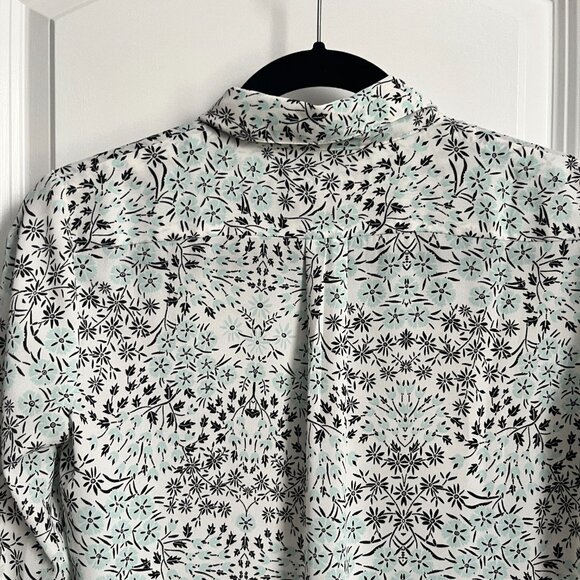 Banana Republic Dillon Floral Shirt Blouse XSP - Picture 6 of 9